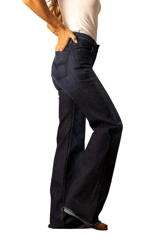 Kimes Ranch - Olivia Dark Wash Wide Leg Jean