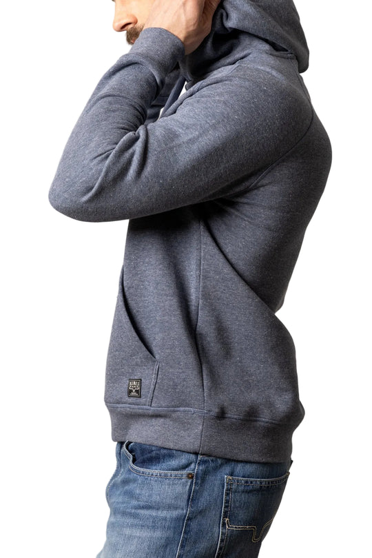 Kimes Ranch - Men's Outlier Hoodie Blue Heather