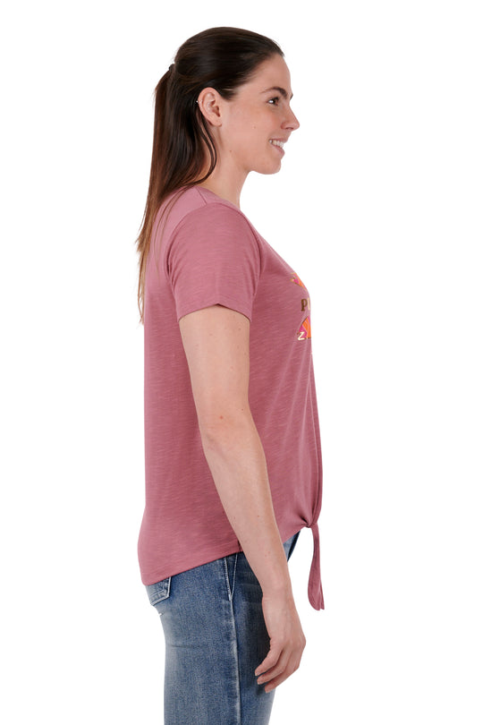 Pure Western - Womens Lylah Rose Tee