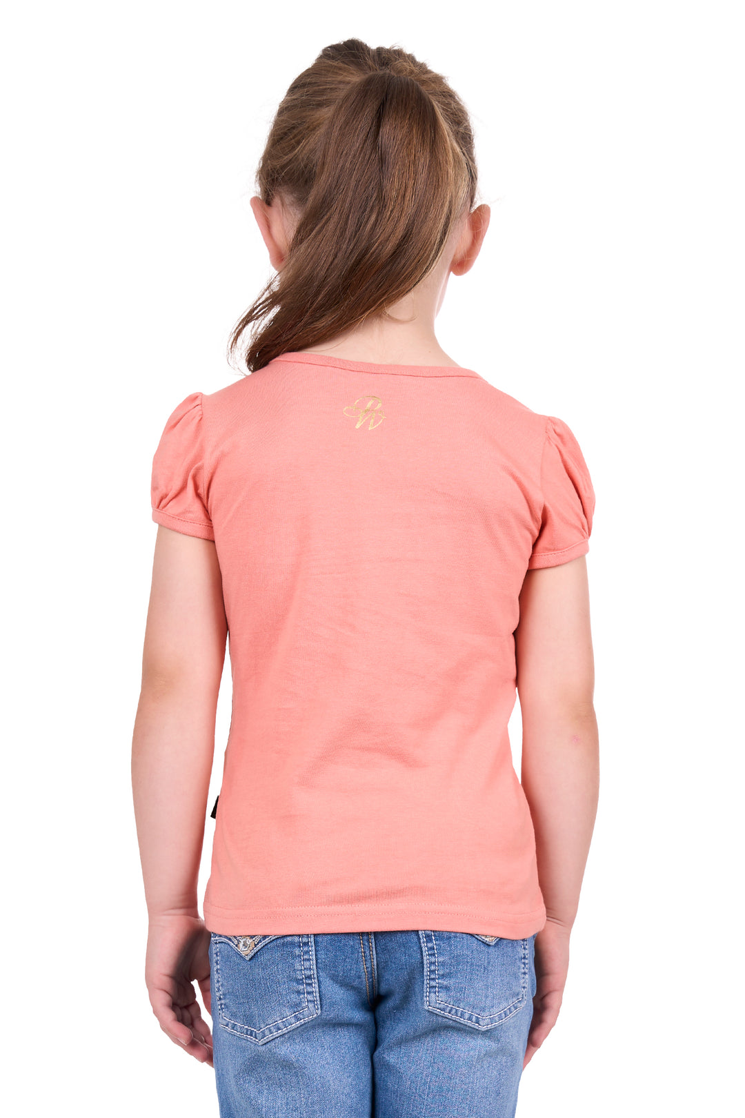 Pure Western - Girls Coral Candice Tee