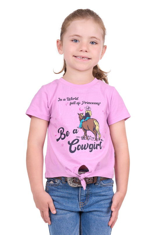 Pure Western - Girls Pink Mimi Tee