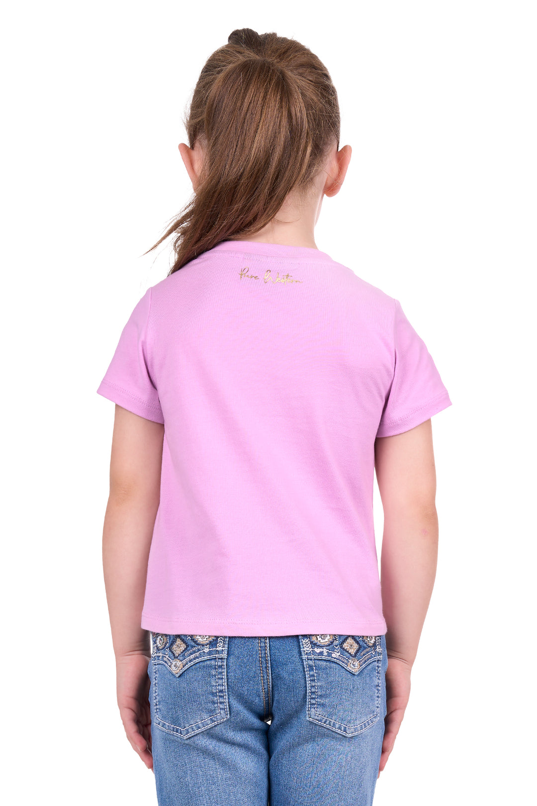 Pure Western - Girls Pink Mimi Tee