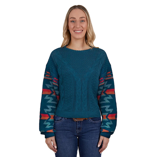 Pure Western - Womens Mora Knitted Pullover