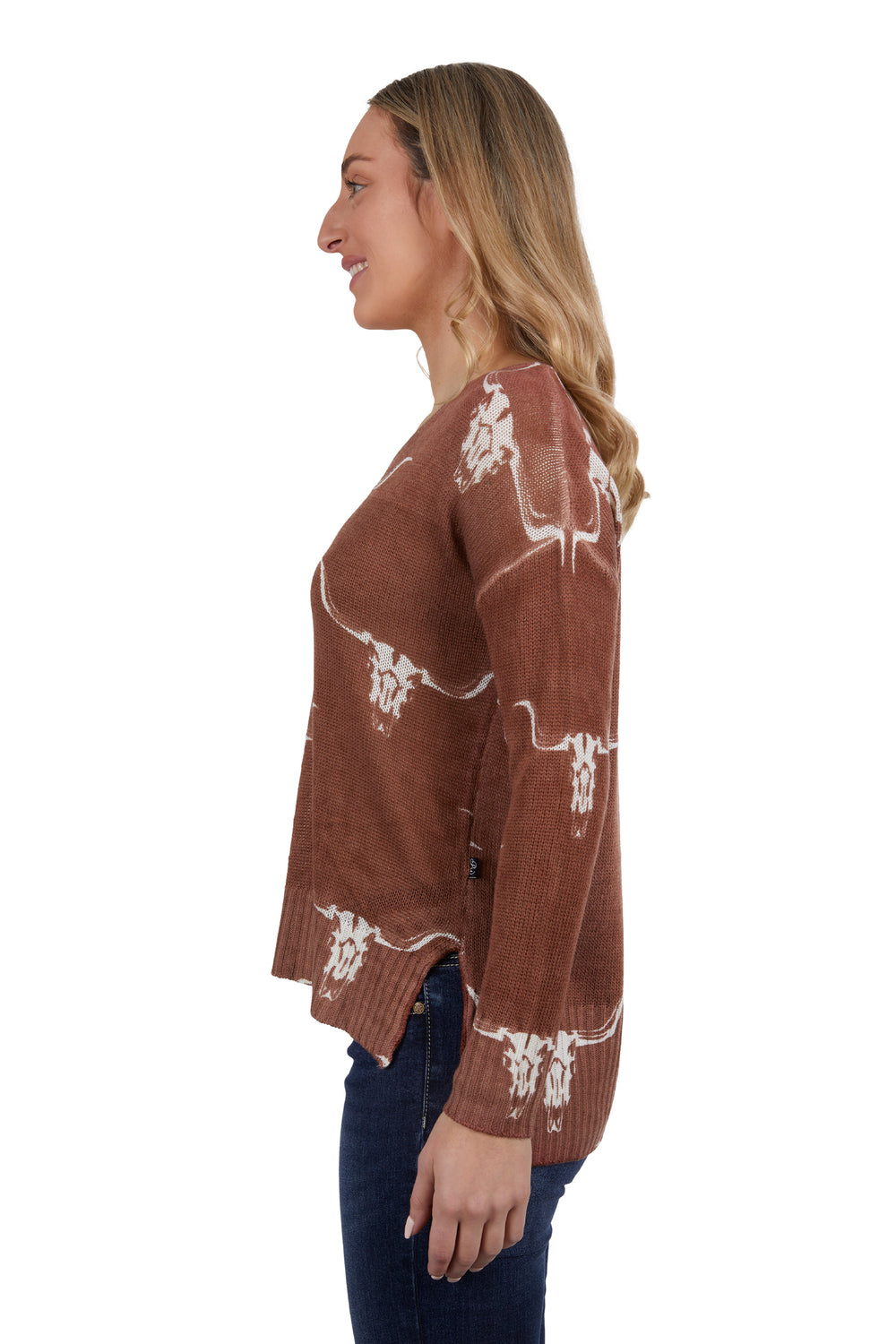 Pure Western - Womens Veola Knitted Pullover