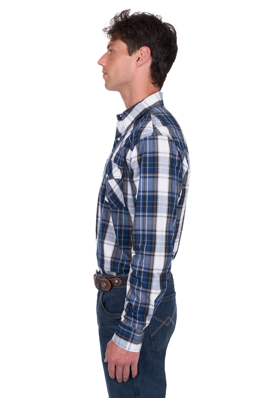 Pure Western - Mens Nicholas Check Shirt