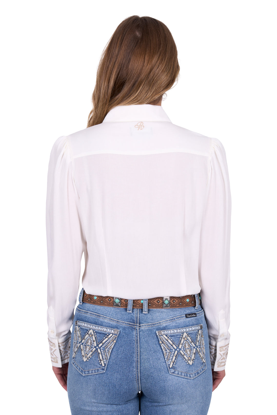 Pure Western - Womens Monica White Shirt