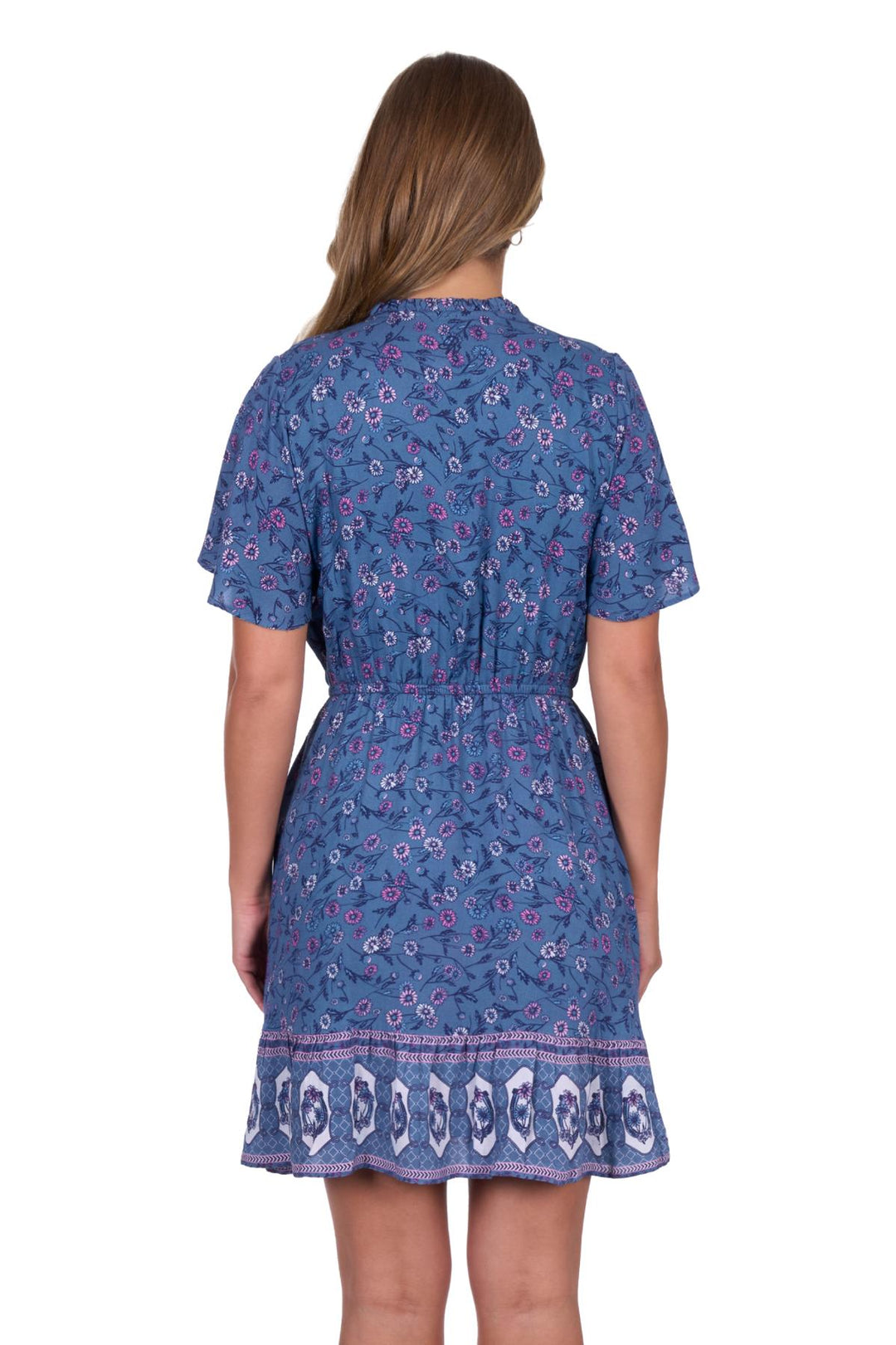 Pure Western - Womens Farrah Blue Dress