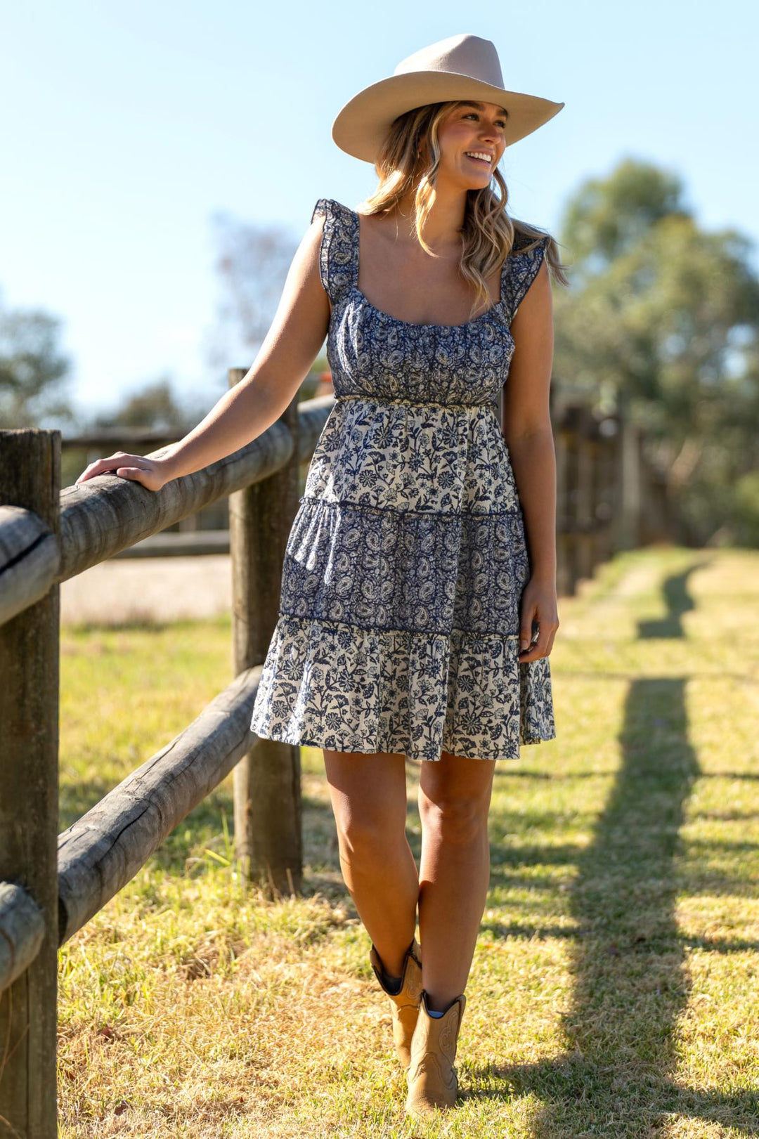 Pure Western - Womens Maisy Blue Dress