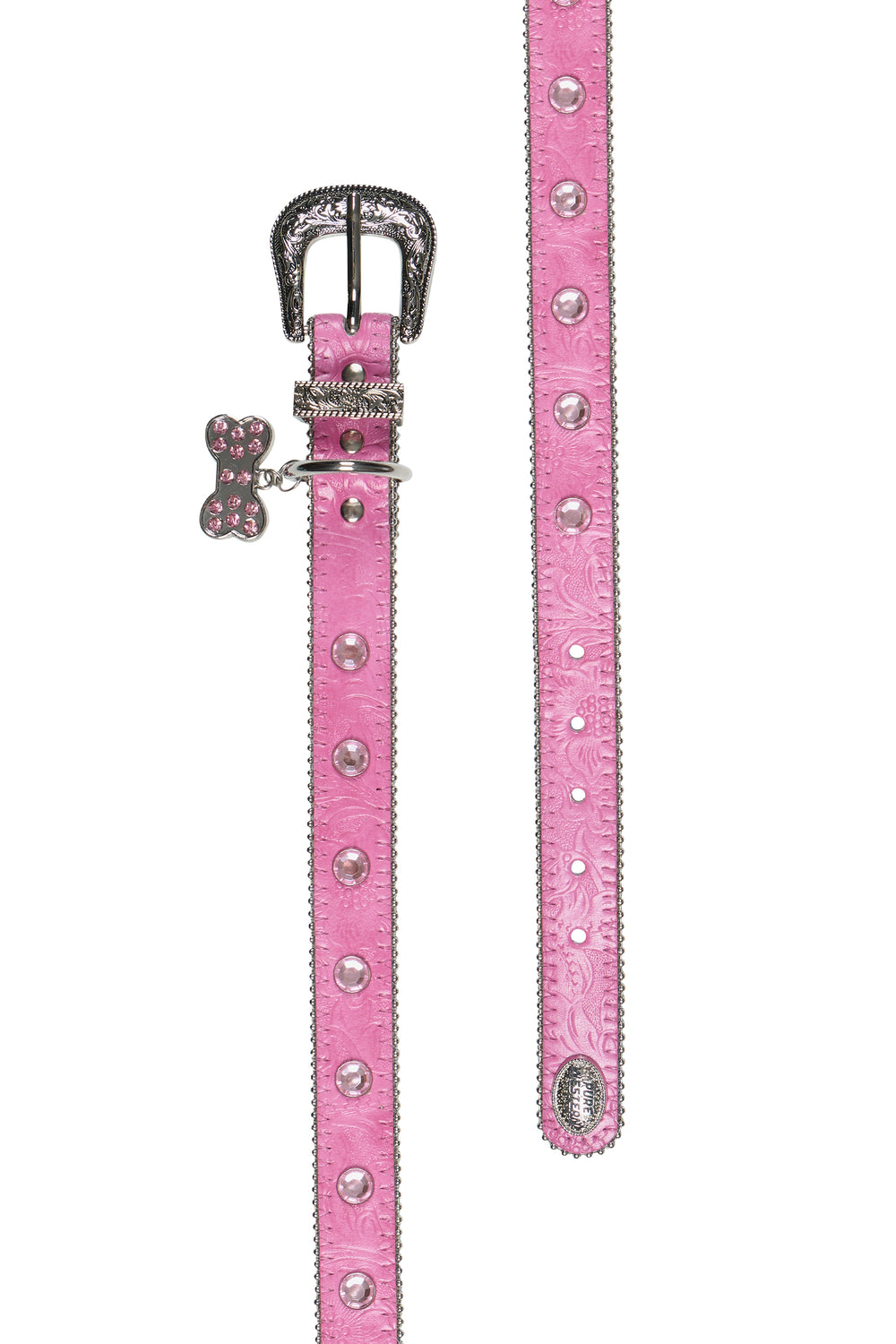 Pure Western - Tilly Pink Dog Collar