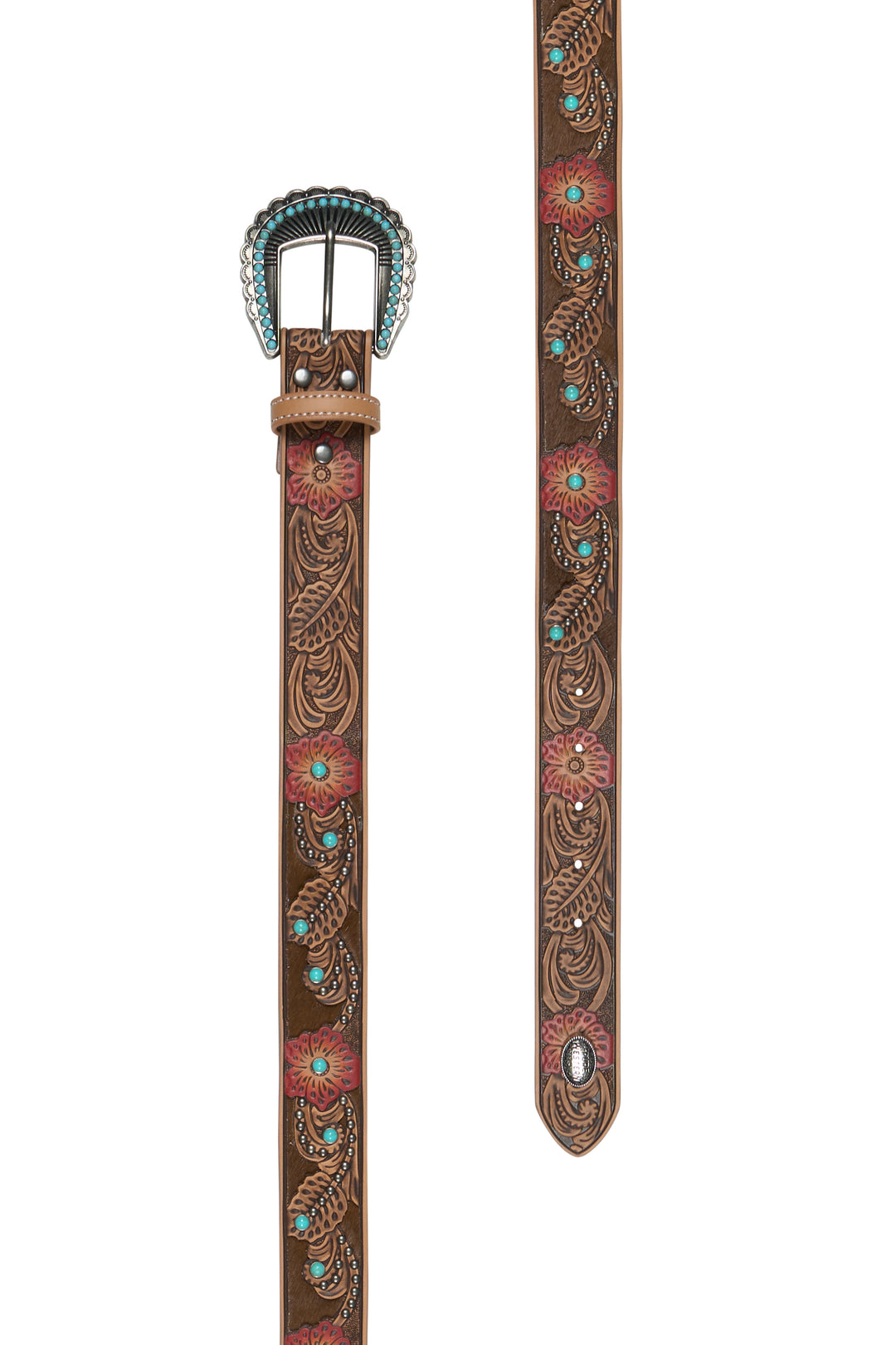 Pure Western - Charlene Fig Leaf Belt