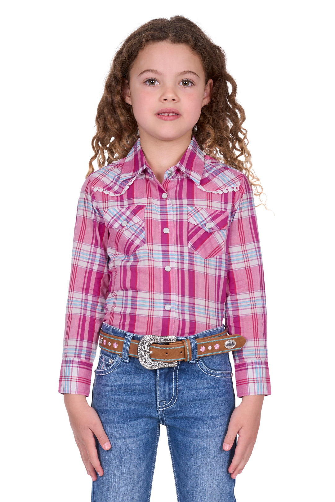 Pure Western - Girls Leni Arena Shirt