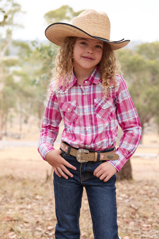 Pure Western - Girls Leni Arena Shirt