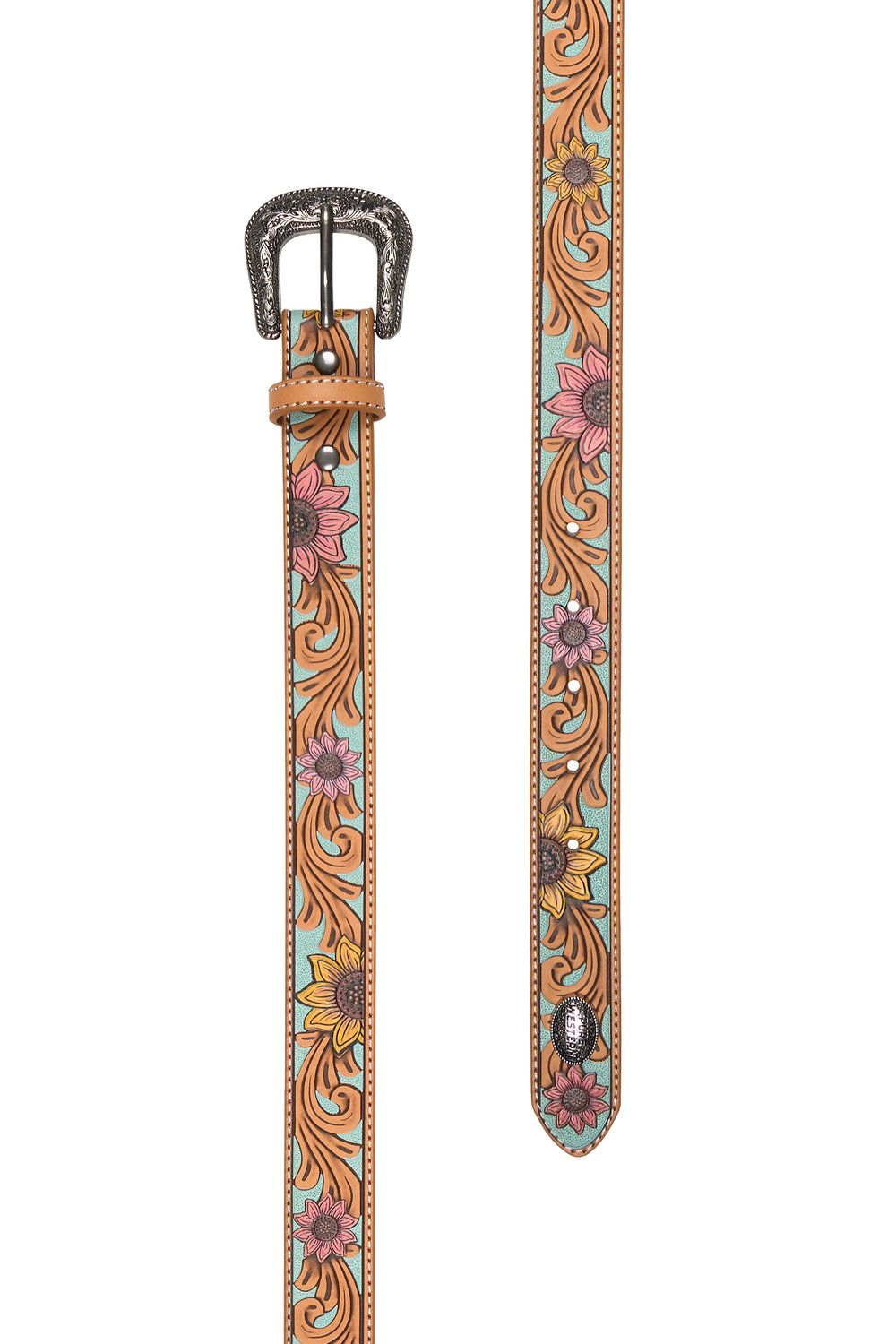 Pure Western - Kids Carleen Floral Belt