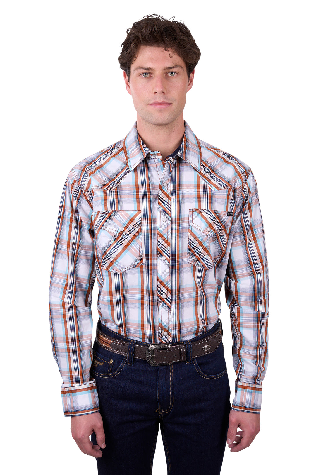 Pure Western - Mens Axel Check Arena Shirt