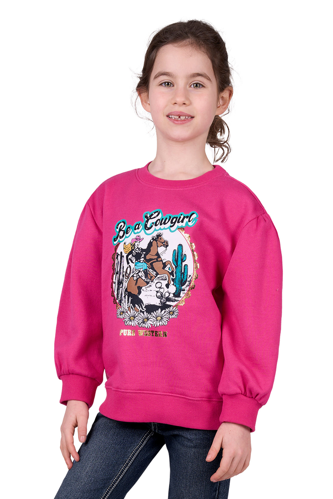 Wrangler - Girls Rachel Crew Jumper