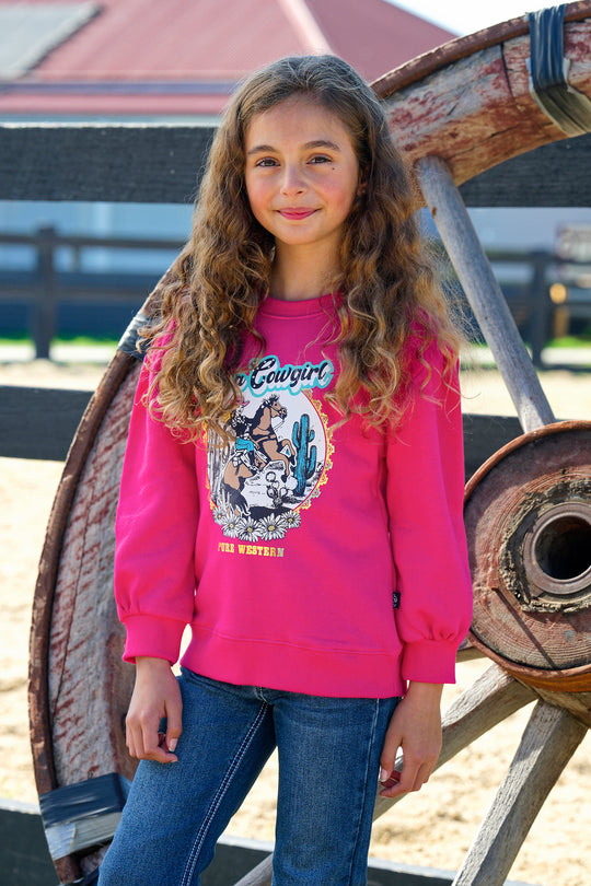 Wrangler - Girls Rachel Crew Jumper