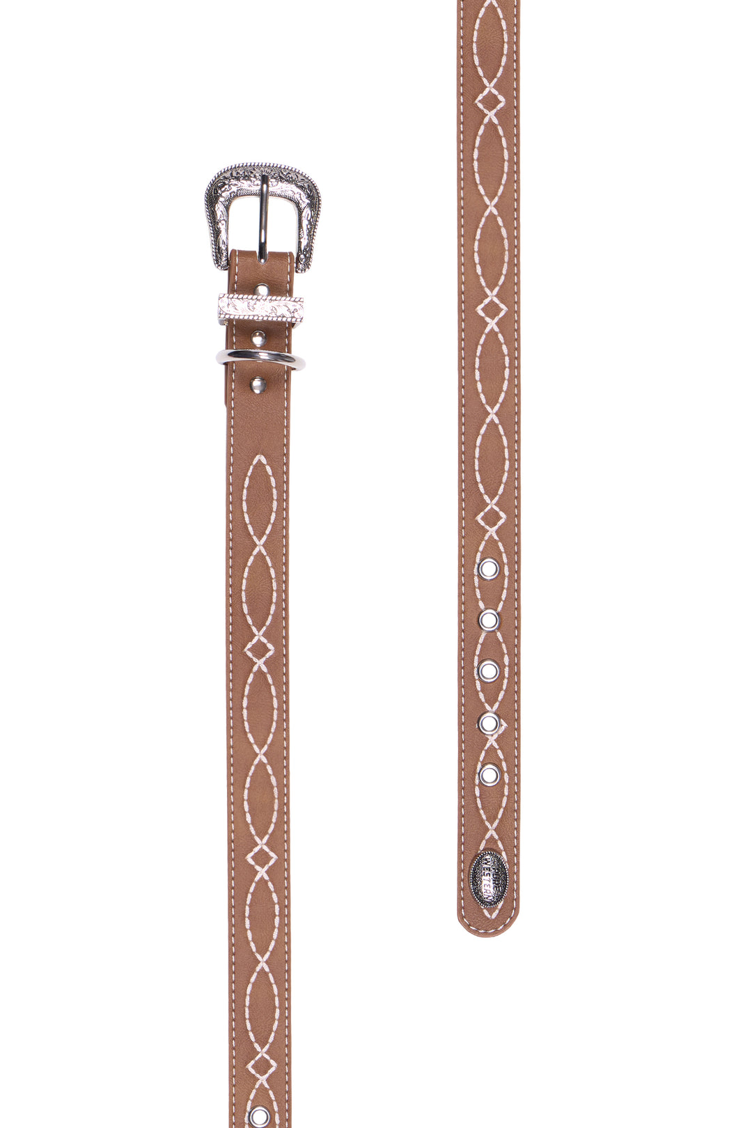 Pure Western - Carey Tan Dog Collar