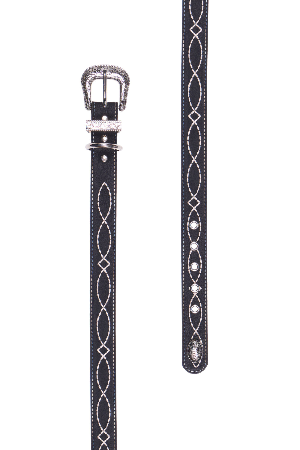 Pure Western - Carey Black Dog Collar