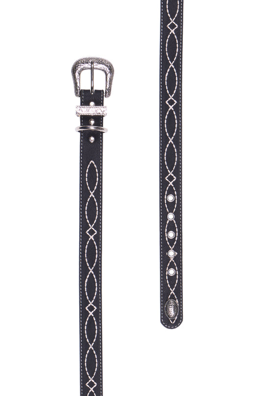 Pure Western - Carey Black Dog Collar
