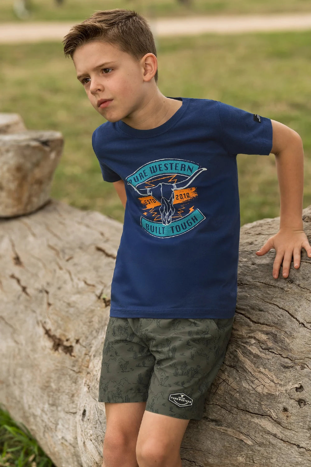 Pure Western - Boys Jimmy Board Shorts