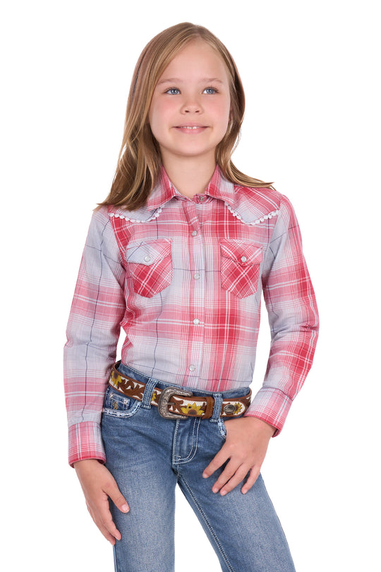 Pure Western - Girls Jill Arena Shirt