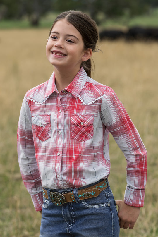Pure Western - Girls Jill Arena Shirt