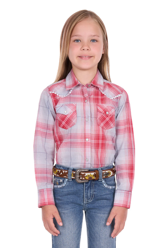 Pure Western - Girls Jill Arena Shirt