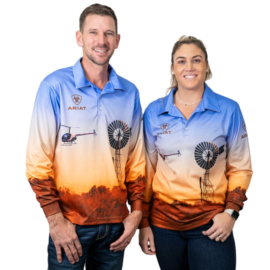 Ariat - Unisex Windmill Fishing Shirt