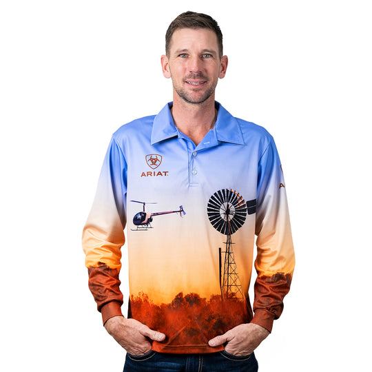 Ariat - Unisex Windmill Fishing Shirt