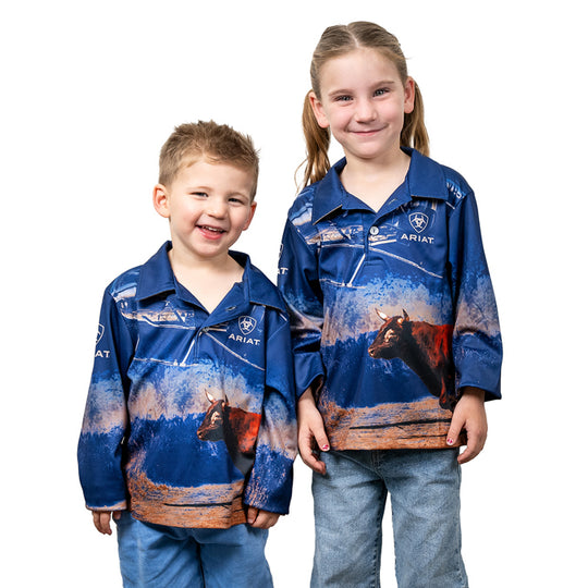 Ariat - Kids Bull Catcher Fishing Shirt