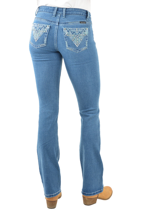 Pure Western - Womens Ziggy Boot Cut Jean