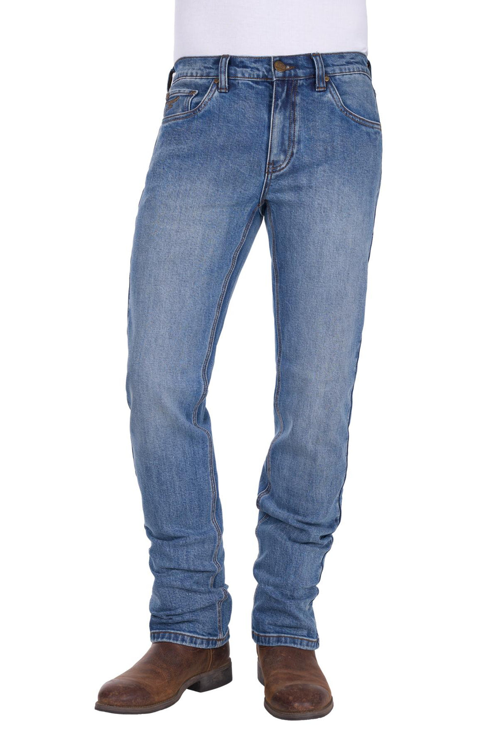 Pure Western - Mens Hawkins Straight Leg Jeans