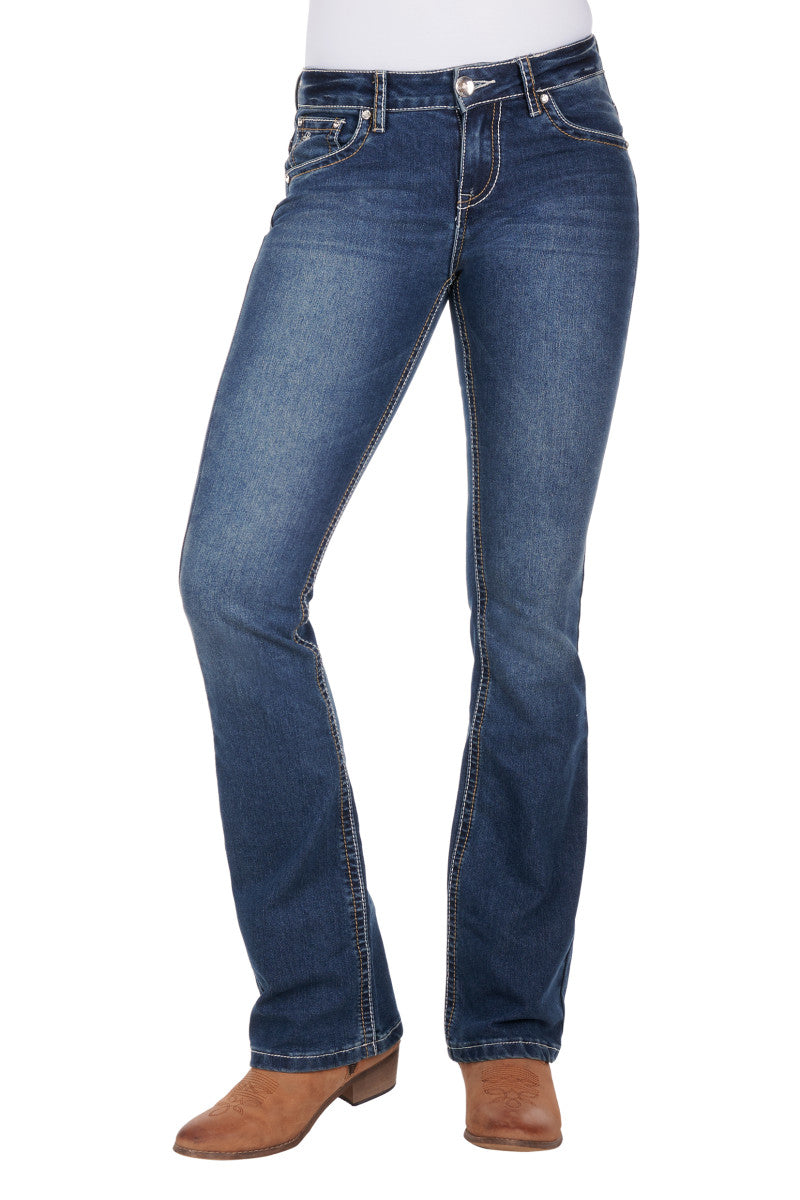 Pure Western - Womens Brandy Boot Cut Jean