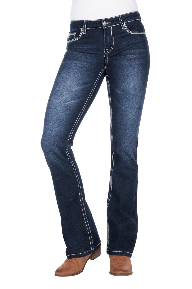 Pure Western - Womens Hannah Boot Cut Jean