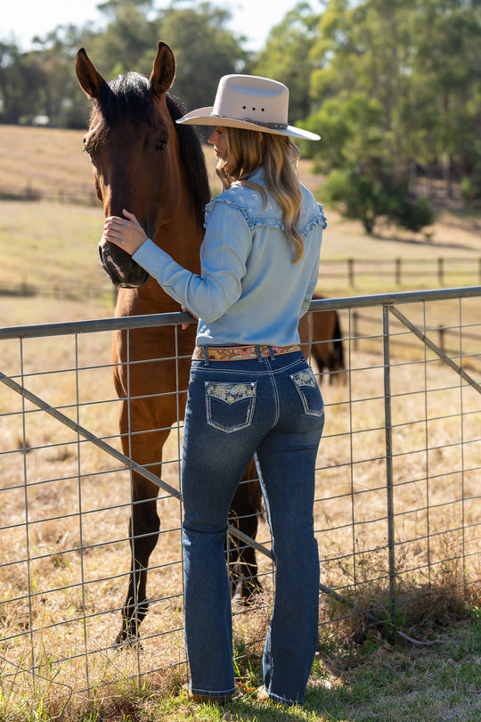 Pure Western - Womens Jay Boot Cut Jeans