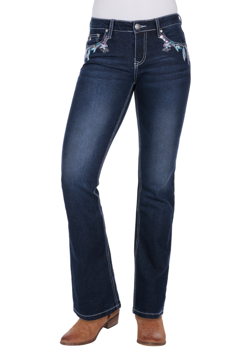 Pure Western - Womens Madison Boot Cut Jean