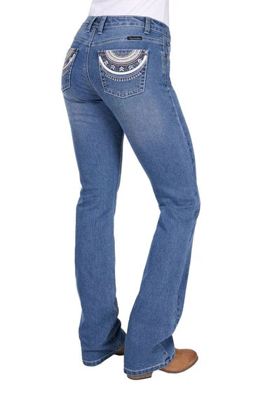 Pure Western - Women's Pat Relaxed Rider Jean