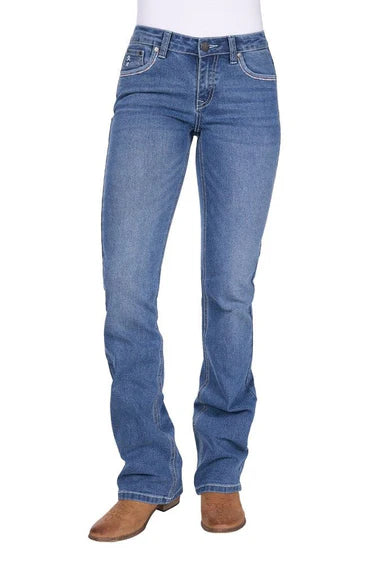 Pure Western - Women's Pat Relaxed Rider Jean