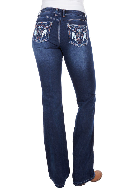 Pure Western - Womens Bettina Relaxed Rider Jean