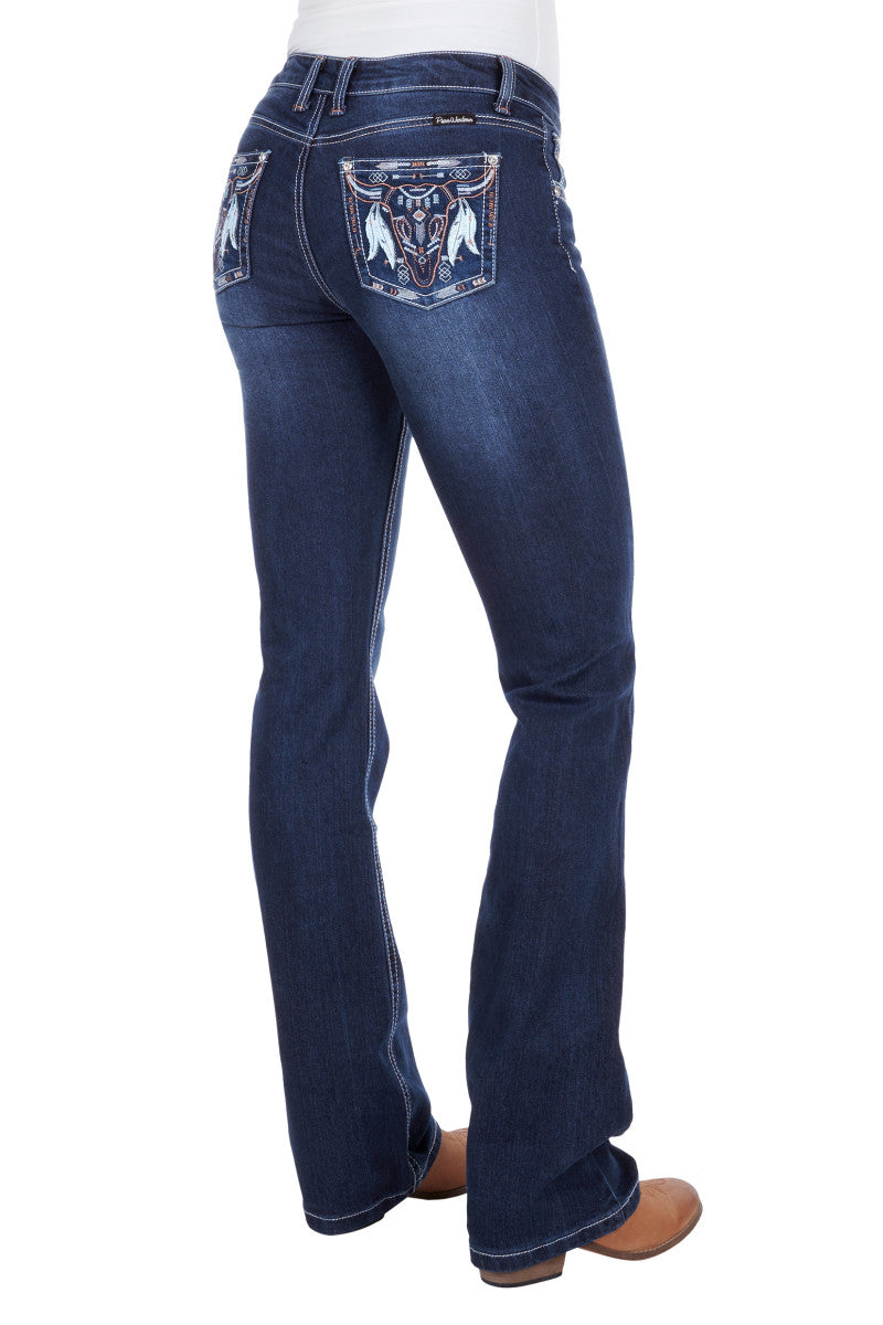 Pure Western - Womens Bettina Relaxed Rider Jean