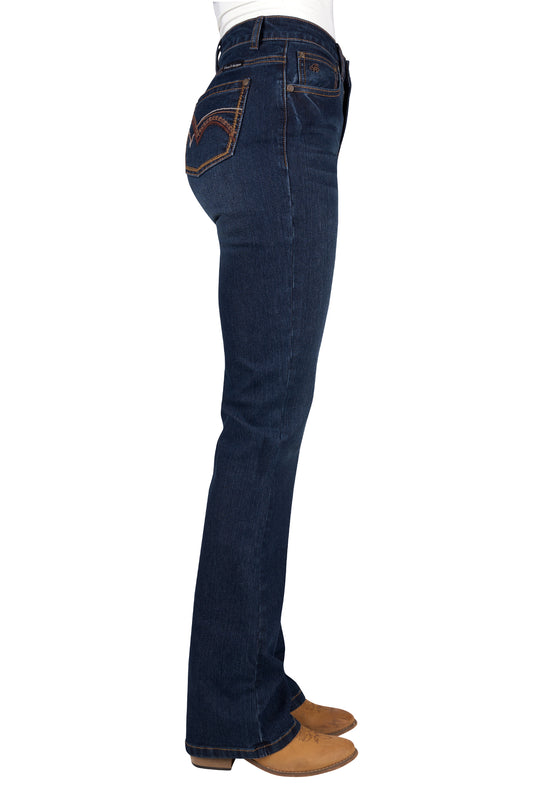 Pure Western - Womens Sam High Rise Boot Cut Jeans