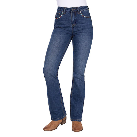 Pure Western - Women's Mary Hi Rise Boot Cut Jean