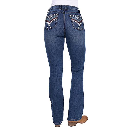 Pure Western - Women's Mary Hi Rise Boot Cut Jean