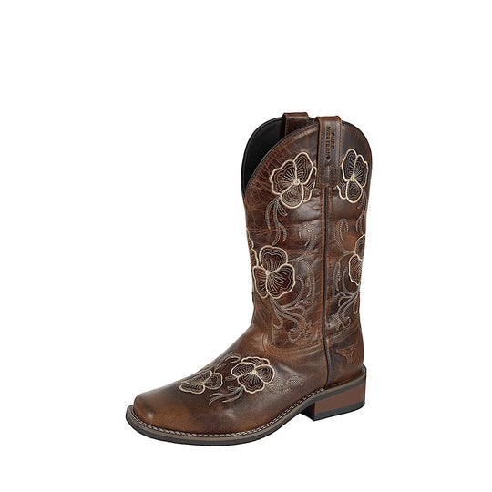Pure Western - Womens Brazos Boot - Dark Brown