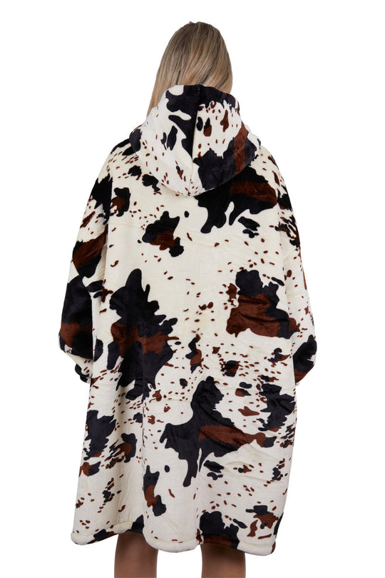 Thomas Cook - Cow Print Snuggle Hoodie