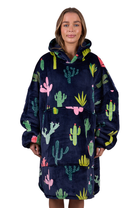 Pure Western - Adults Cactus Snuggle Hoodie