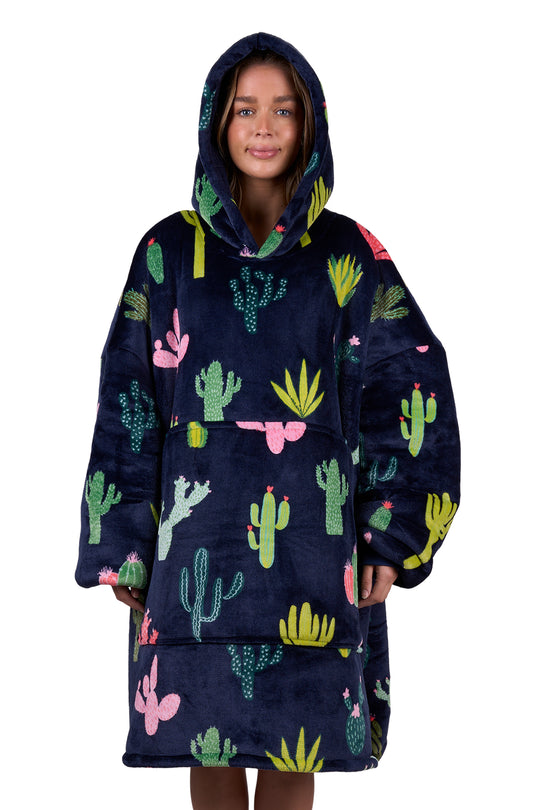 Pure Western - Adults Cactus Snuggle Hoodie