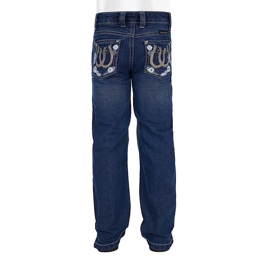Pure Western - Girls Louisa Straight Leg Jean Indigo