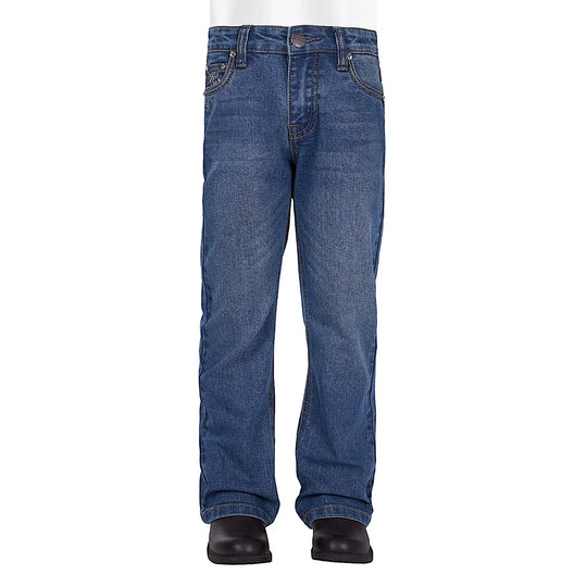 Pure Western - Girls Ariana Boot Cut Jean Retro Blue