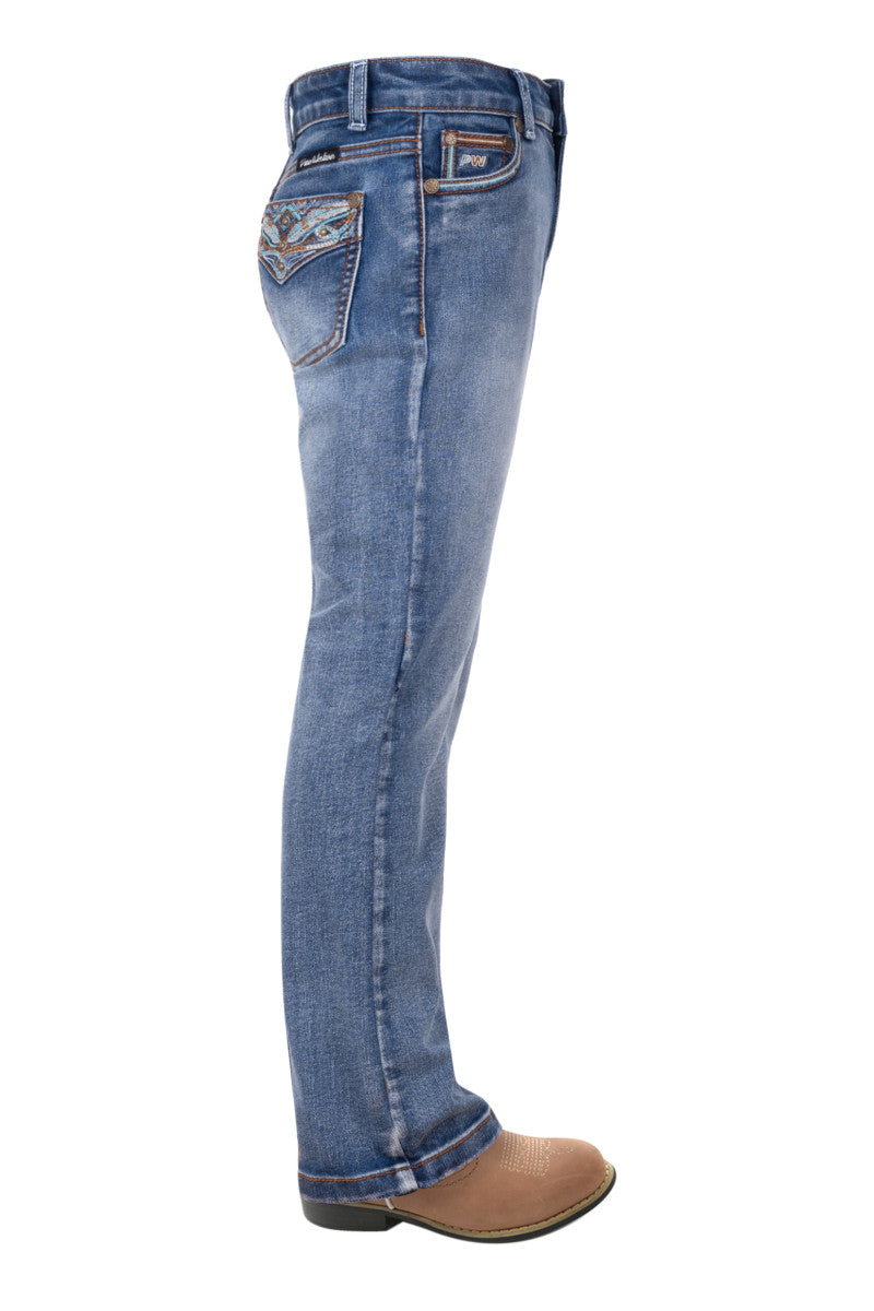 Pure Western - Girls Nina Boot Cut Jeans